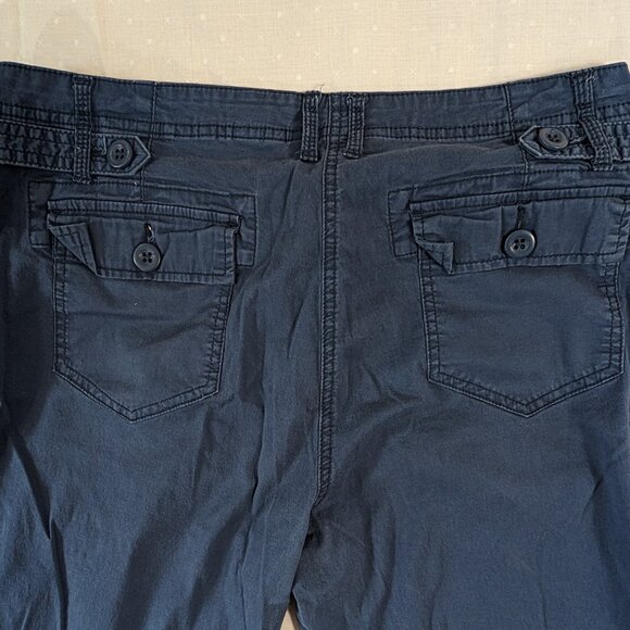 DENVER HAYES WOMEN'S BLUE PANTS 12 X 28 BUTTON ZIPPER FLY COTTON FASHION WEAR - Picture 16 of 16